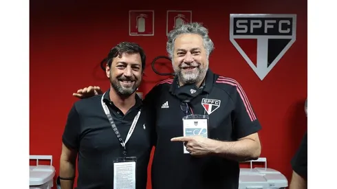 Duilio e Casares, Corinthians e São Paulo - Foto: Rubens Chiri/São Paulo FC