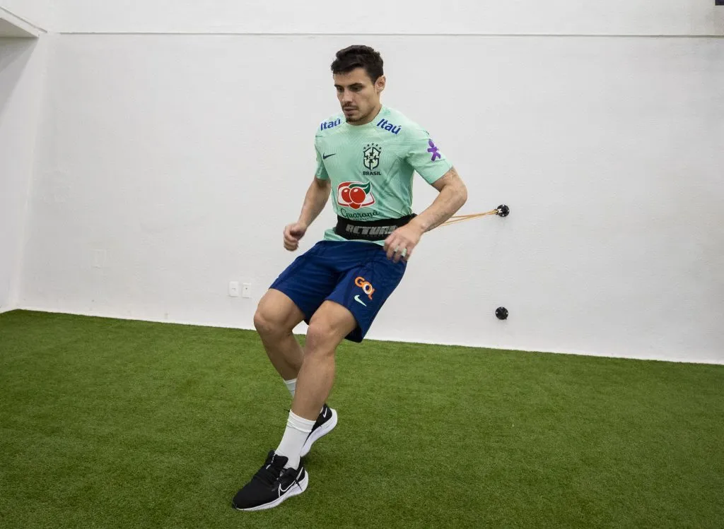 Fotos: Joilson Marconne / CBF – Raphael Veiga segue a mesma linha