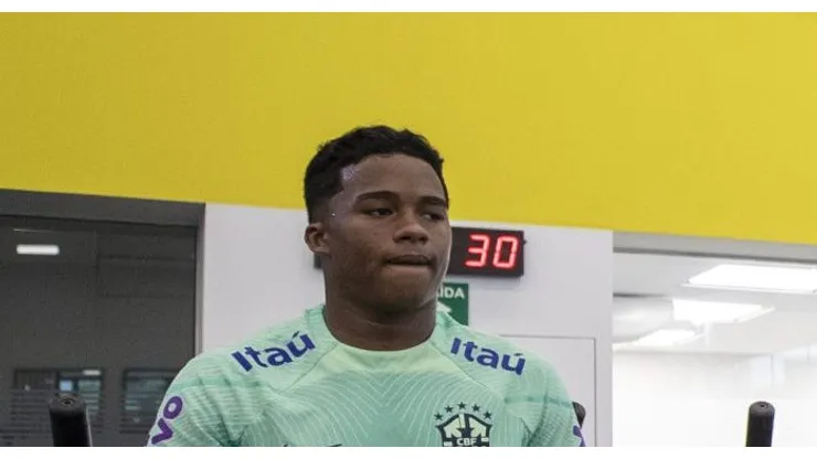 Fotos: Joilson Marconne / CBF - Endrick será banco na Seleção Brasileira