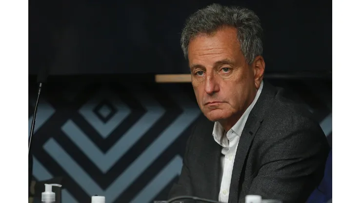 Rodolfo Landim vê interesse de retorno da Caixa ao futebol e Flamengo pode 'sorrir' - Foto: Rafael Ribeiro/CBF