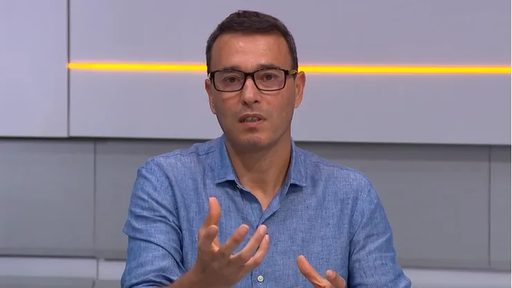 André Rizek, jornalista esportivo do SportTV -Reprodução/SporTV
