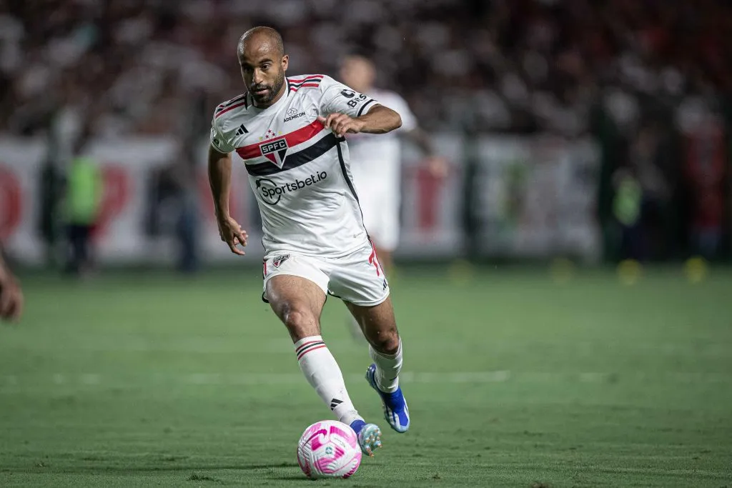 Lucas Moura, jogador do São Paulo -  Foto: Heber Gomes/AGIF