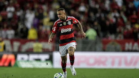 Everton Cebolinha tem atuado bem pelo Flamengo. Foto: Thiago Ribeiro/AGIF