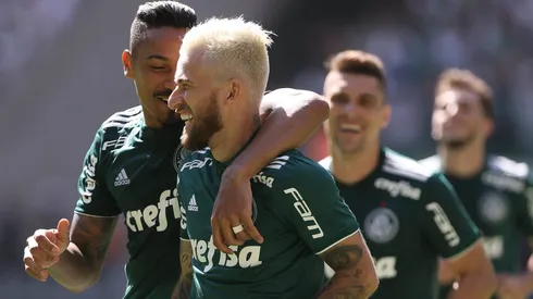 Antônio Carlos (à esquerda) foi campeão brasileiro de 2018 - Foto: Divulgação/Palmeiras