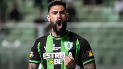 Mastriani é o artilheiro do América-MG na temporada com 21 gols - Foto: Fernando Moreno/AGIF