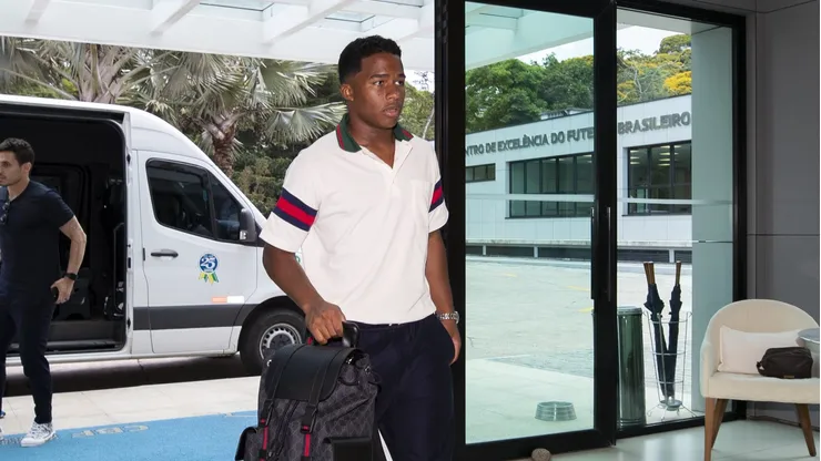 Endrick foi convocado pela primeira vez para a Seleção Principal. Joilson Marconne / CBF