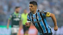 Suárez atuando pelo Grêmio em partida do Campeonato Brasileiro. Foto: Pedro H. Tesch/Getty Images