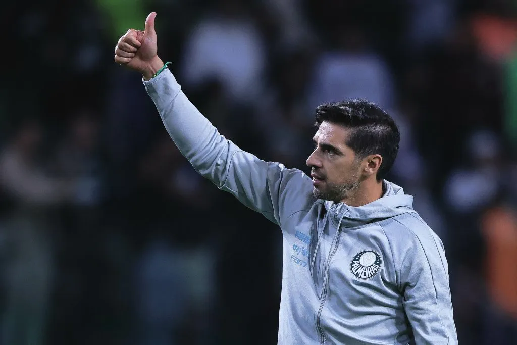 Abel Ferreira tecnico do Palmeiras durante partida contra o Goias no estadio Arena Allianz Parque pelo campeonato Brasileiro A 2023. Foto: Ettore Chiereguini/AGIF