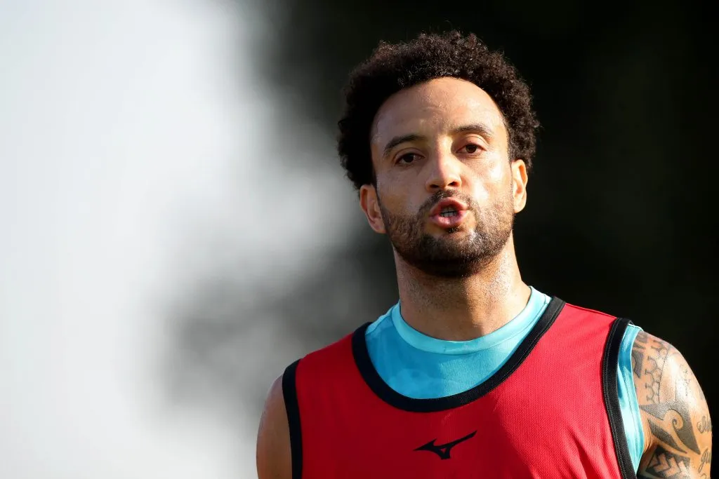 Felipe Anderson, jogador brasileiro. (Foto: Paolo Bruno/Getty Images)