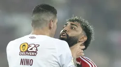 Foto: Jorge Rodrigues/AGIF - Nino agride Gabigol