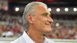 Tite tecnico do Flamengo durante partida contra o Fluminense no estadio Maracana pelo campeonato Brasileiro A 2023. Thiago Ribeiro/AGIF