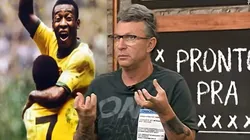 O ex-jogador e apresentador Craque Neto durante o programa Os Donos da Bola. Foto: Reprodução/BAND