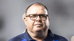 Marcelo Fernandes, treinador do Santos em ação pela Série A do Brasileirão -Foto: Abner Dourado/AGIF