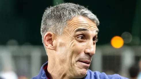 Juan Pablo Vojvoda, técnico do Fortaleza. Foto: Fernando Moreno/AGIF