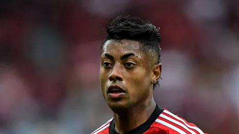 Bruno Henrique, atacante do Flamengo, é criticado pela Nação. Foto: Thiago Ribeiro/AGIF