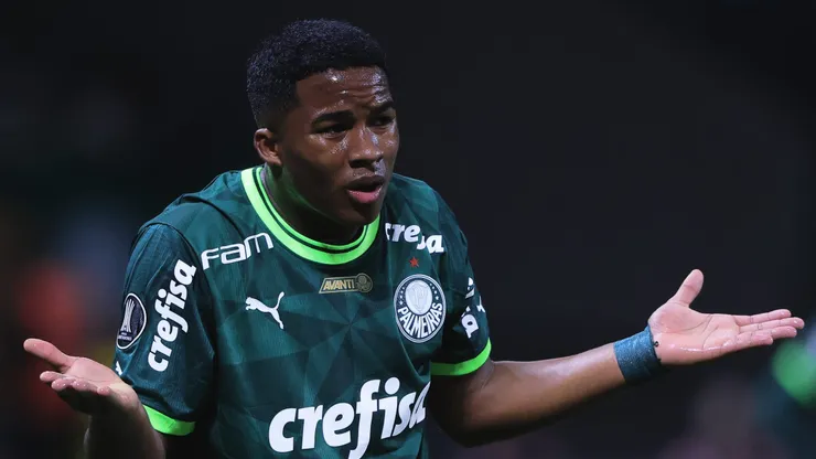 Abel define situação entre Endrick e Rony no Palmeiras - Foto: Ettore Chiereguini/AGIF