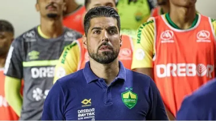 Antonio Oliveira, técnico do Cuiabá. Foto: Flickr/Cuiabá EC