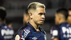 Soteldo durante partida do Santos no Brasileirão. Foto: Abner Dourado/AGIF