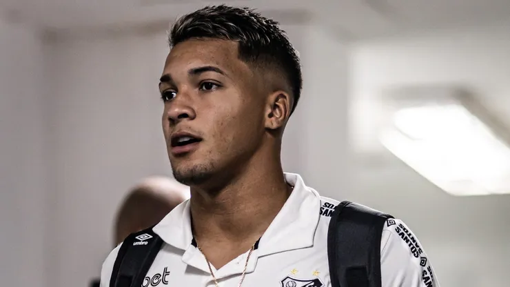 Marcos Leonardo é artilheiro do Santos na Série A do Brasileirão - Foto: Raul Baretta / Santos FC