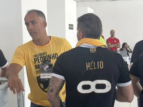 Dia de pleito pela presidência do Vasco começa com polêmica envolvendo Felipe