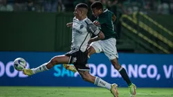 Maguinho jogador do Goiás durante partida contra o Atletico-MG no estadio Serrinha pelo campeonato Brasileiro A 2023. Isabela Azine/AGIF