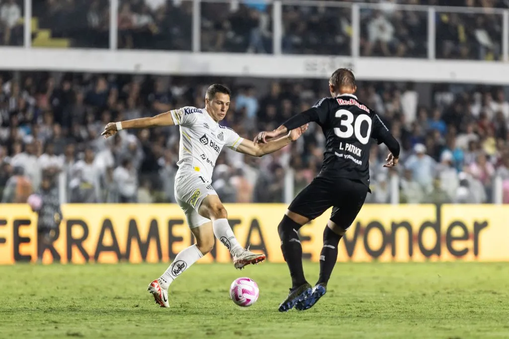 Foto: Abner Dourado/AGIF – Julio Furch marcou com o Santos