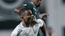 Foto: Heber Gomes/AGIF - Joaquim fica animado no Santos