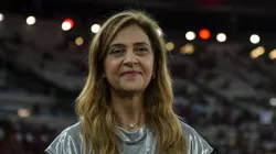 RJ - RIO DE JANEIRO - 08/11/2023 - BRASILEIRO A 2023, FLAMENGO X PALMEIRAS -Leila Pereira presidente do Palmeiras durante partida contra o Flamengo no estadio Maracana pelo campeonato Brasileiro A 2023. Foto: Thiago Ribeiro/AGIF