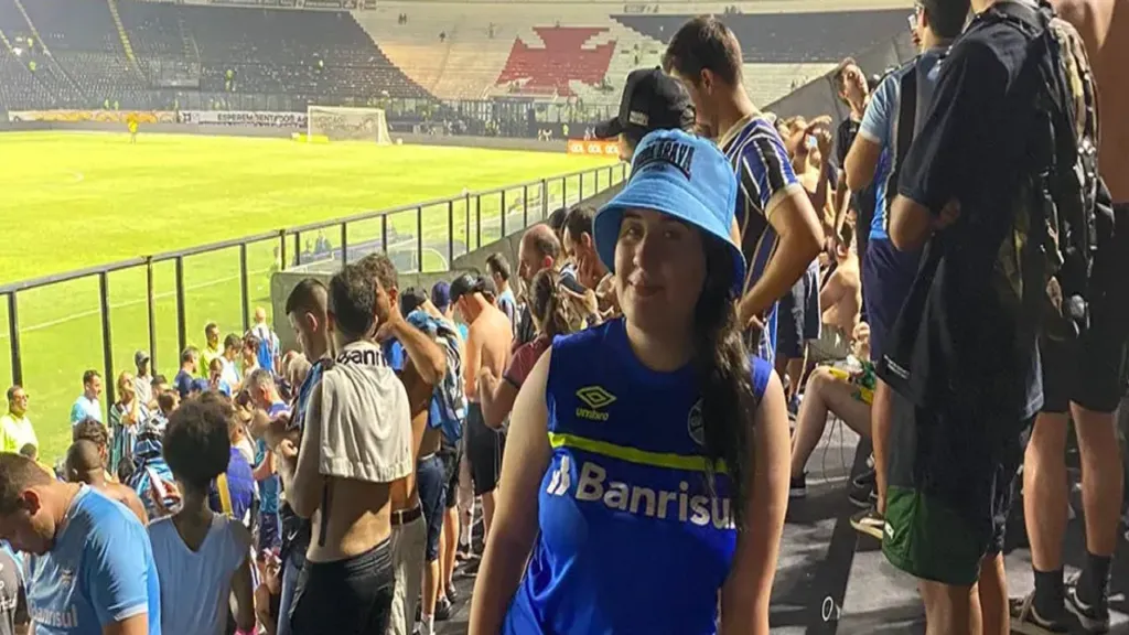 Foto: Arquivo pessoal – A torcedora Ana Basso