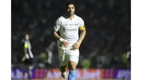 Suárez em jogo pelo Grêmio. Foto: Jorge Rodrigues/AGIF