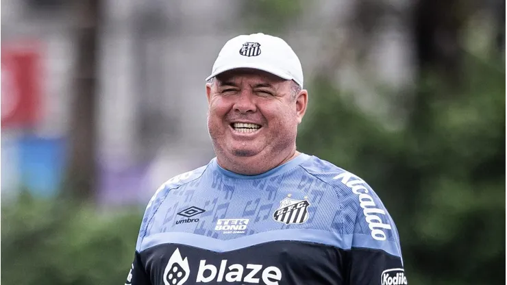 Marcelo Fernandes vem realizando um ótimo trabalho. Foto: Raul Baretta/Santos FC.