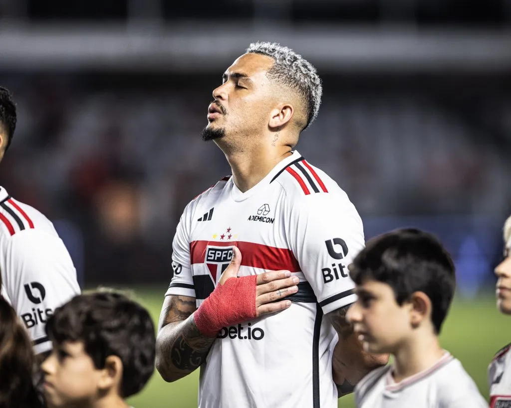 Luciano está no São Paulo desde 2020 e recentemente conquistou a Copa do Brasil – Foto: Abner Dourado/AGIF
