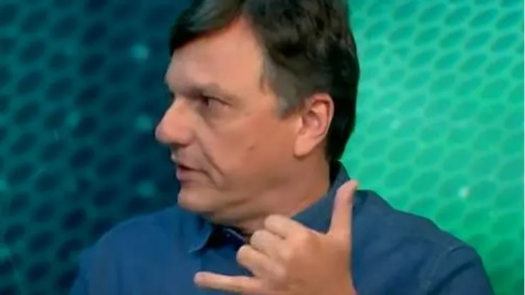 Mauro Cezar, durante programa da Jovem Pan, abordou o que tem enfrentado por seus comentários sobre o Bota - Foto: Reproduçao
