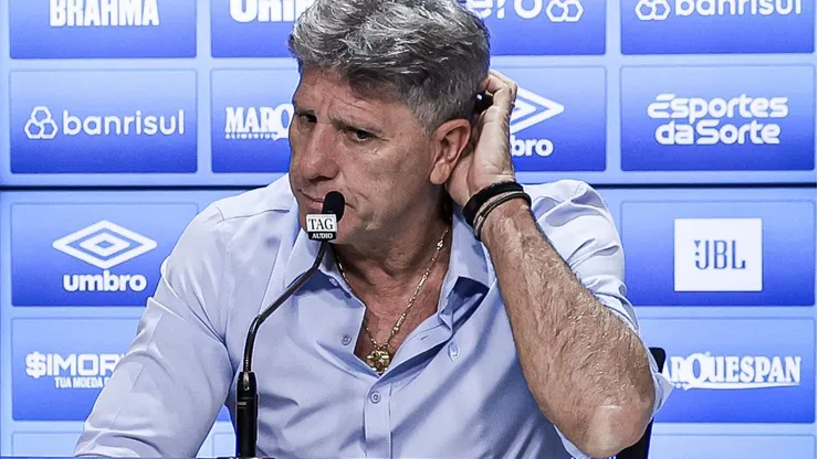 Renato Gaúcho, técnico do Grêmio, não deixou declaração de Abel passar batida e meteu a colher na situação - Foto: Maxi Franzoi/AGIF