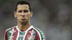 Paulo Henrique Ganso jogador do Fluminense durante partida contra o Flamengo no estadio Maracana pelo campeonato Carioca 2023. Foto: Jorge Rodrigues/AGIF