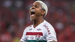 Kwnnedy em ação pelo Fluminense. Foto: Maxi Franzoi/AGIF