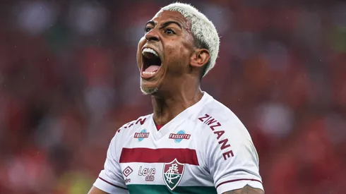 Kwnnedy em ação pelo Fluminense. Foto: Maxi Franzoi/AGIF
