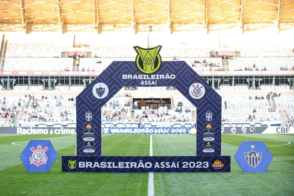 Atlético-MG x Corinthians no Mineirão.Foto: Gilson Lobo/AGIF