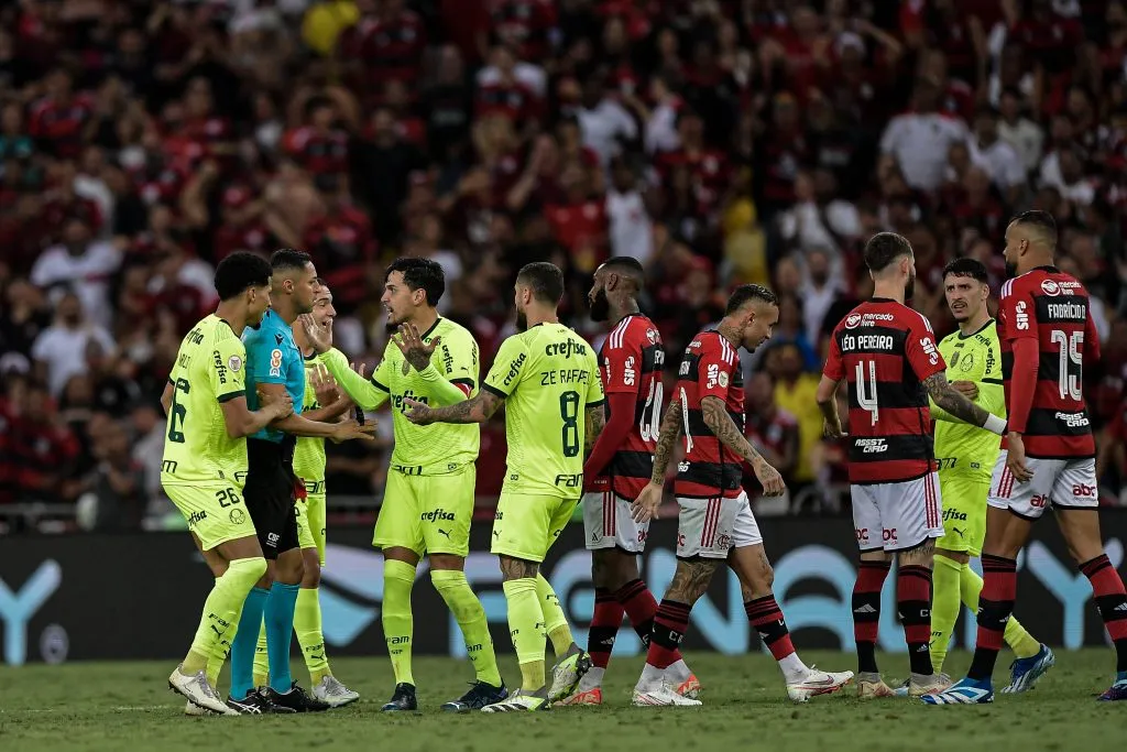 Flamengo x Palmeiras - Thiago Ribeiro/AGIF