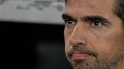 Reação de Abel Ferreira em partida entre Flamengo x Palmeiras - Foto: Thiago Ribeiro/AGIF