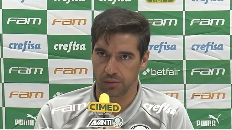 Abel Ferreira surpreendeu todo mundo na coletiva - Foto: Reprodução