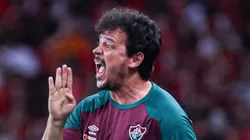 Fernando Diniz tecnico do Fluminense durante partida contra o Internacional no estadio Beira-Rio pelo campeonato Brasileiro A 2023. Maxi Franzoi/AGIF
