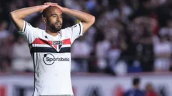 Foto: Ettore Chiereguini/AGIF - Lucas não acreditou em um lance do São Paulo