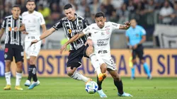 Atlética-MG e Corinthians durante partida no estadio Mineirao pelo campeonato Brasileiro 2023. Gilson Lobo/AGIF