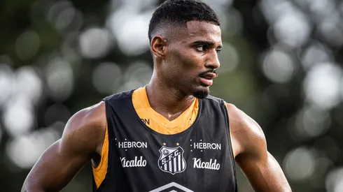 Joaquim é um dos problemas do Peixe para encarar o Goiás - Foto: Raul Baretta/ Santos FC.