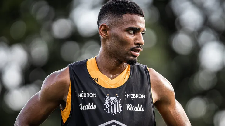 Joaquim é um dos problemas do Peixe para encarar o Goiás - Foto: Raul Baretta/ Santos FC.