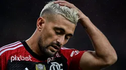 De Arrascaeta jogador do Flamengo durante partida contra o Internacional no estadio Maracana pelo campeonato Brasileiro 2023. Thiago Ribeiro/AGIF
