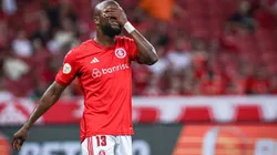 Enner Valencia jogador do Internacional lamenta durante partida contra o Fluminense no Beira-Rio pelo campeonato Brasileiro A 2023. Foto: Maxi Franzoi/AGIF