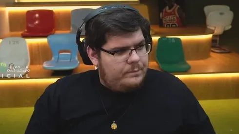 Torcedor assumido do Vasco, youtuber fez uma projeção da reta final - Foto: Reprodução/Cazé TV.