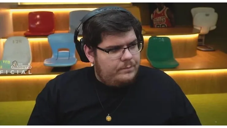 Torcedor assumido do Vasco, youtuber fez uma projeção da reta final - Foto: Reprodução/Cazé TV.